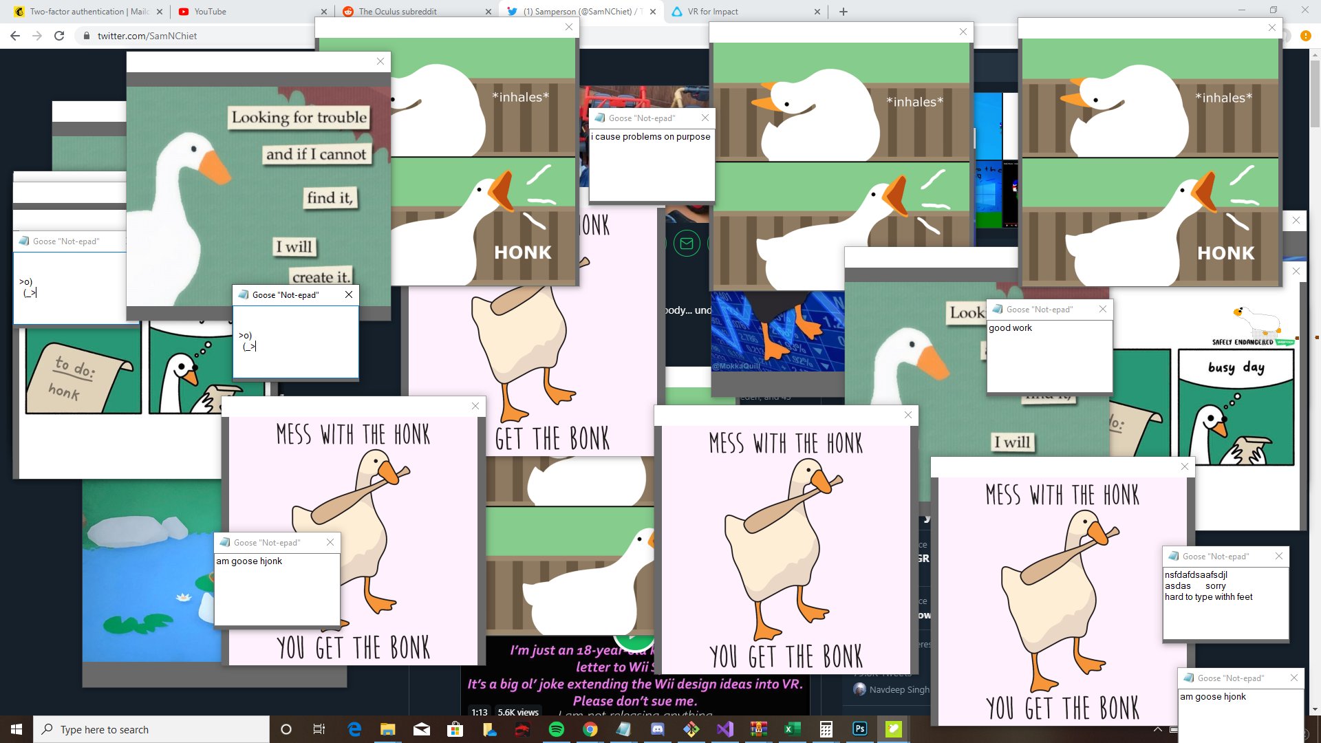 Desktop Goose App for Windows PCs