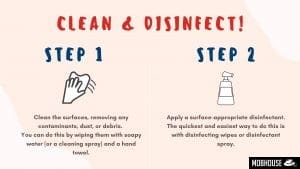 Clean and disinfect home (Mobhouse productions)